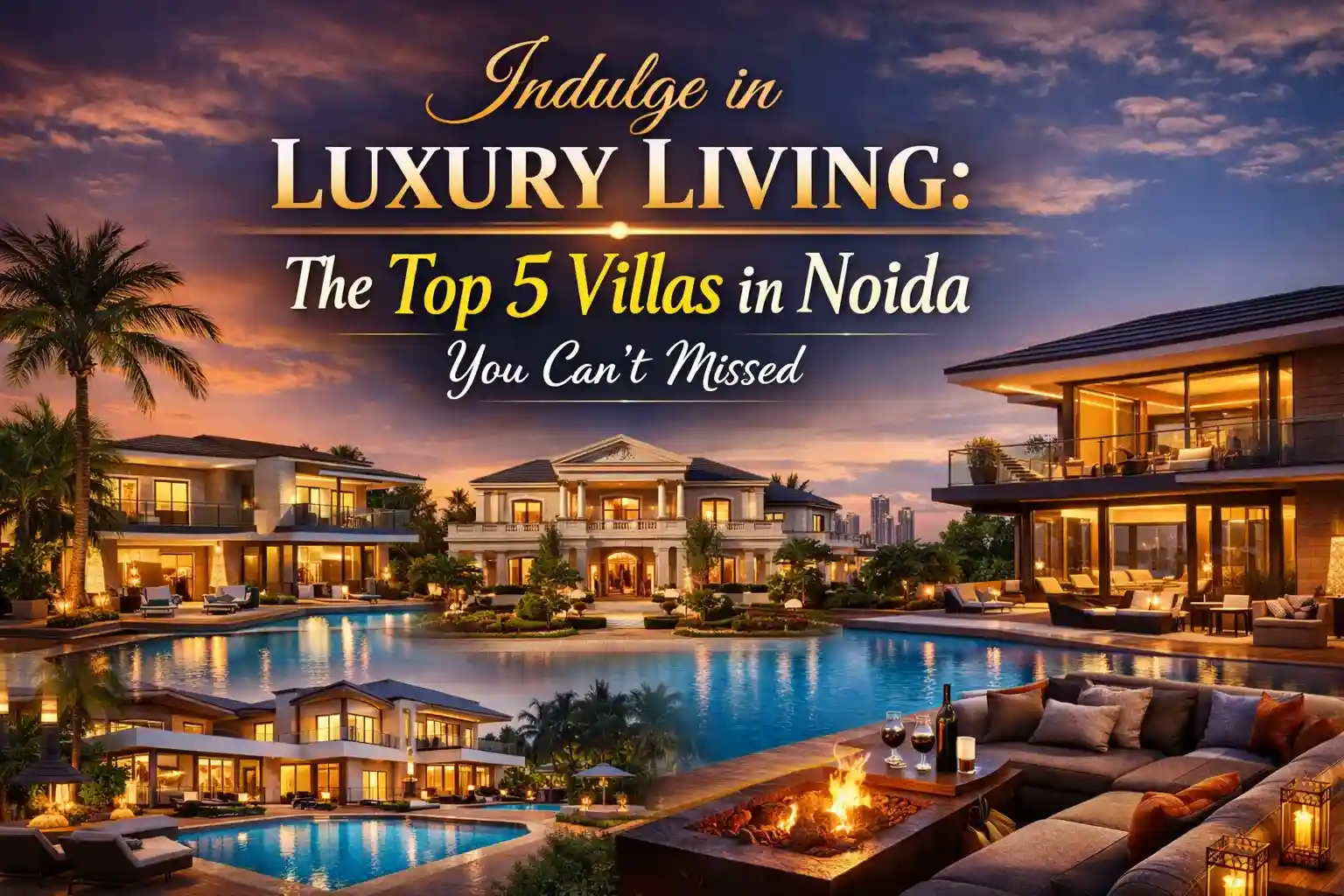 Indulge in Luxury Living in Noida