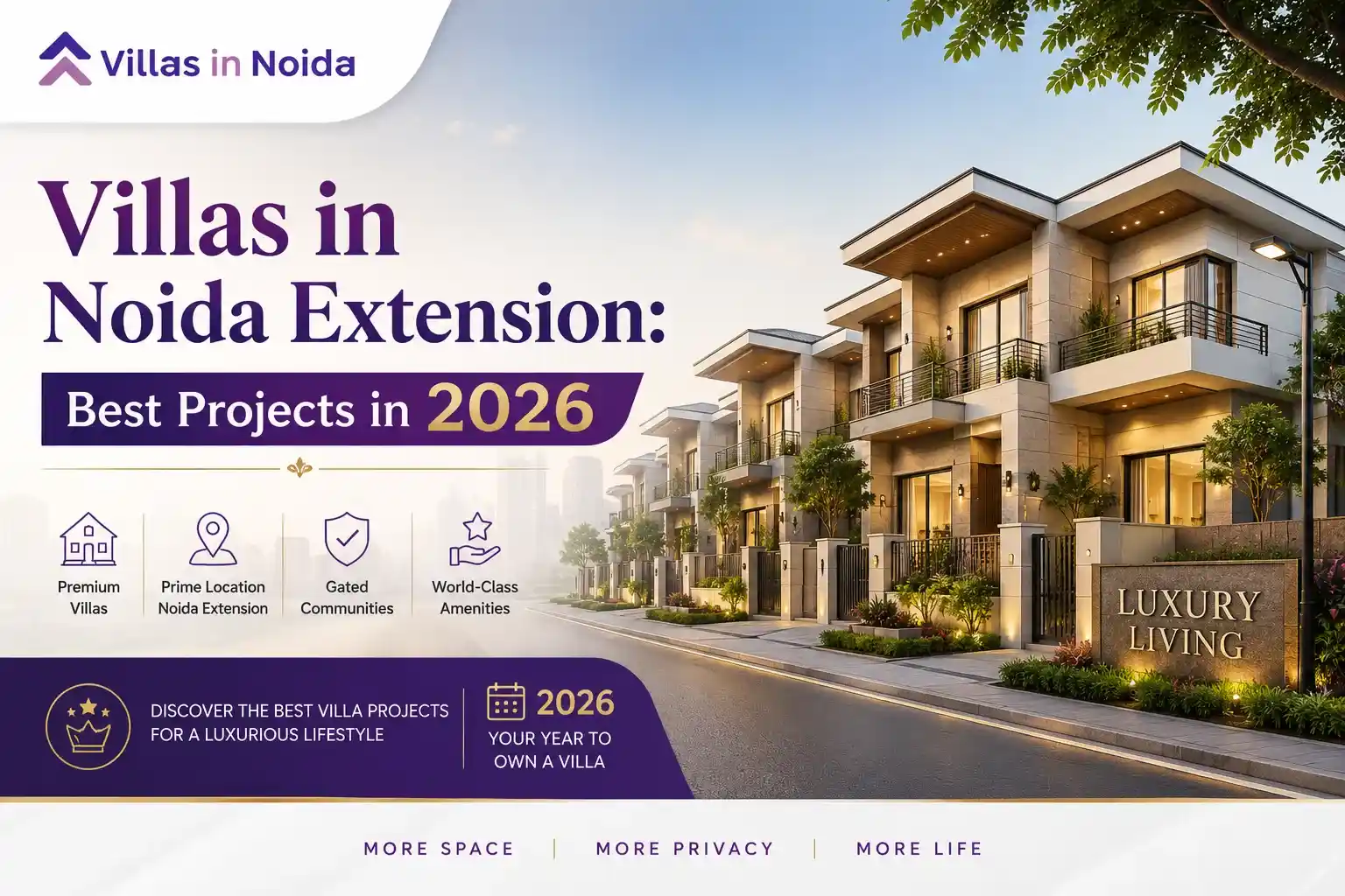 Villas in Noida Extension Best Projects in 2026
