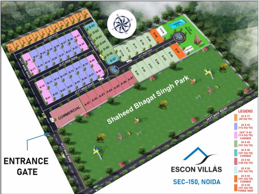 Escon Villas Site Plan