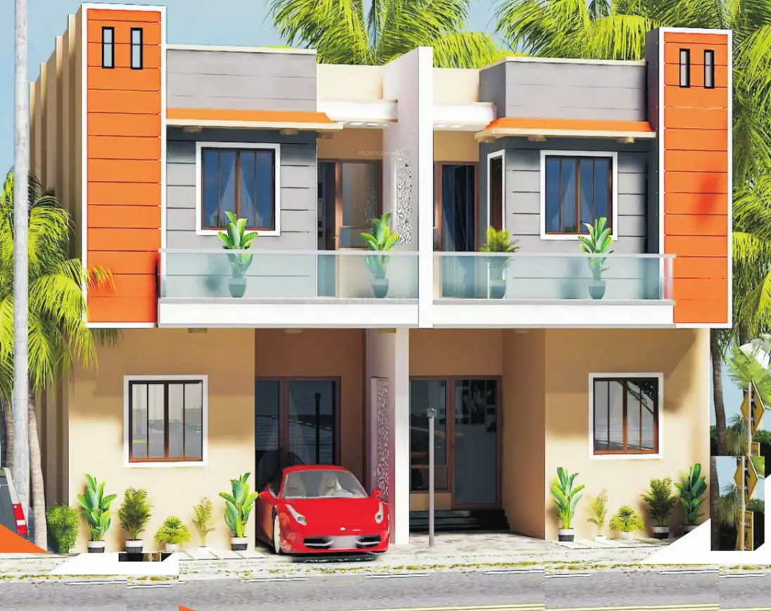 3 BHK and 4 BHK Duplex Villas Krishna Orchid Villas