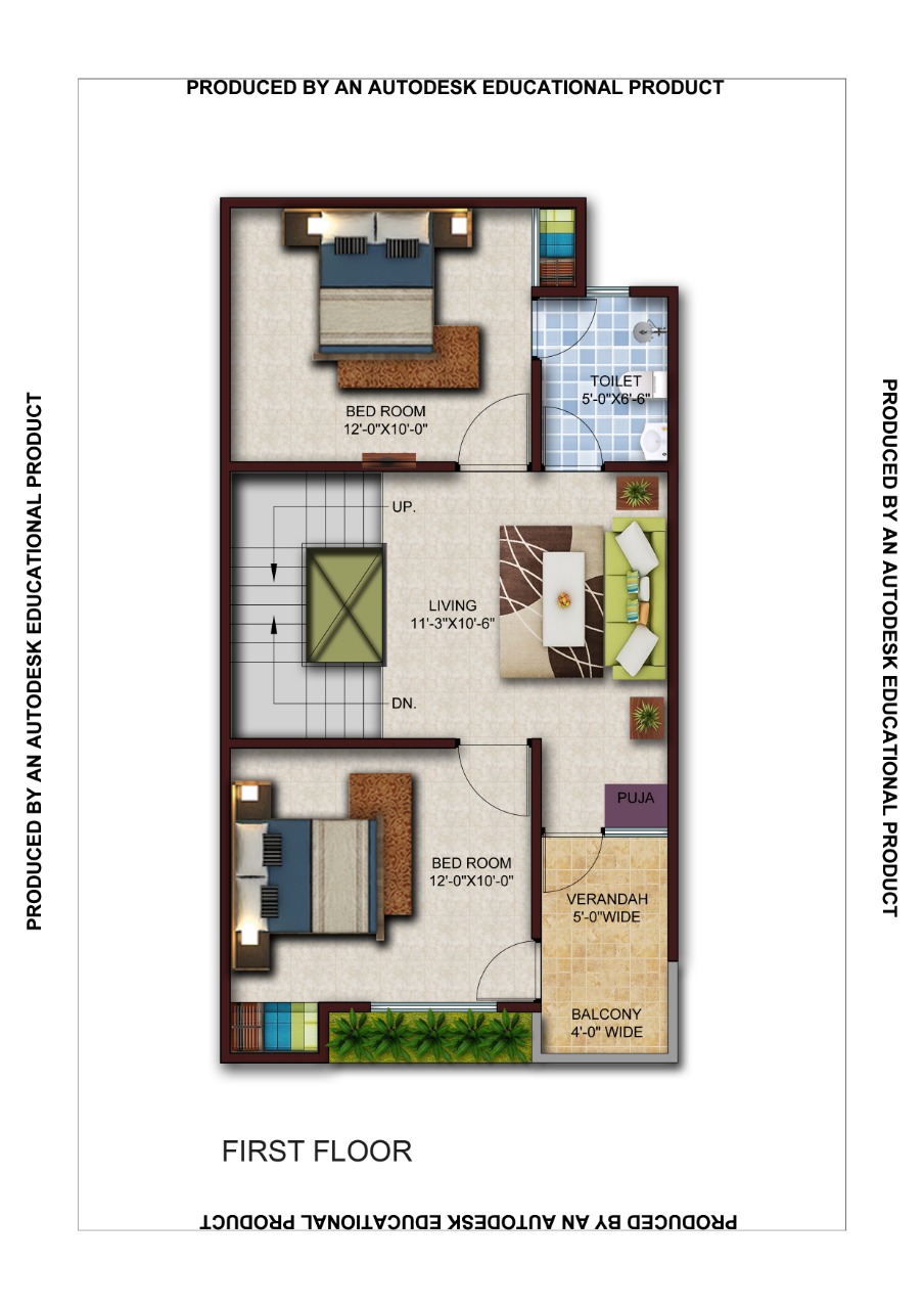 Orchid Villa First Floor Plan