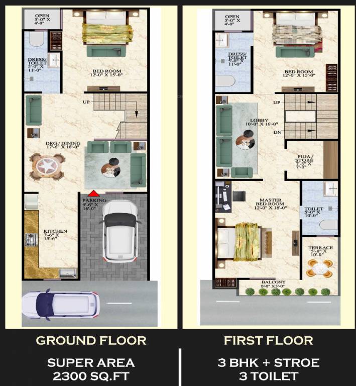 Windsor Valley Villas Floor plan  