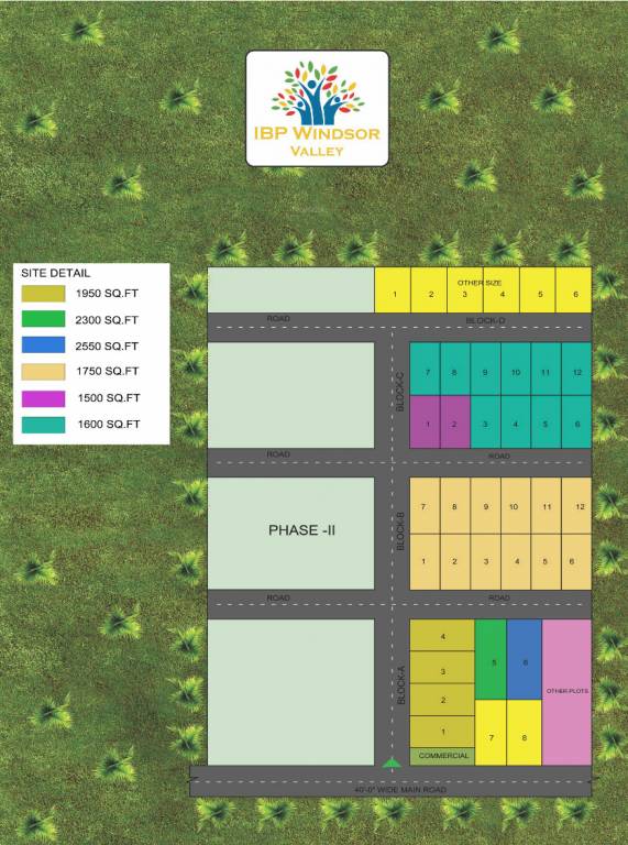 Windsor Valley Villas site Plan 